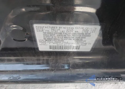 2018 Nissan Versa 1.6 Sv z USA, uszkodzony, nr VIN 3N1CN7AP0JL864363